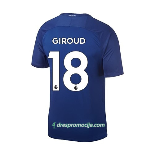 Chelsea Dres Olivier Giroud 18 Domaći 2017/18 Kratkih Rukava Chelsea Dres Olivier Giroud 18 Domaći 2017/18 Kratkih Rukava