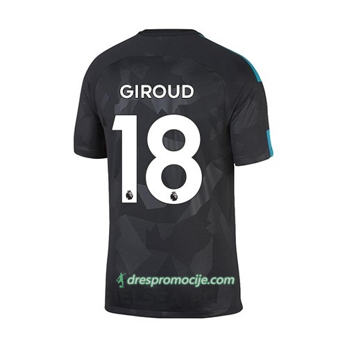 Chelsea Dres Olivier Giroud 18 Treći 2017/18 Kratkih Rukava Chelsea Dres Olivier Giroud 18 Treći 2017/18 Kratkih Rukava
