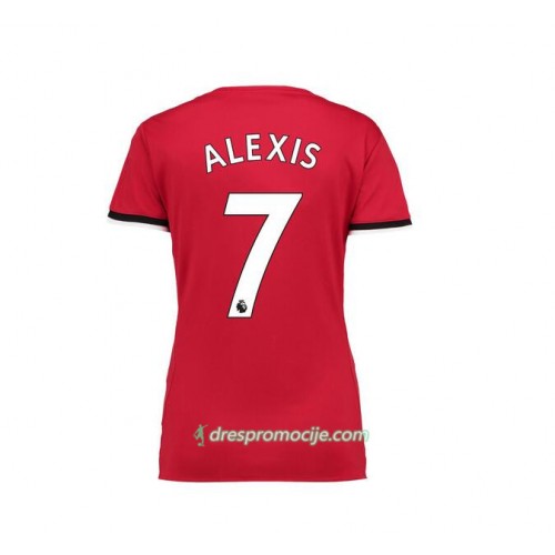 Manchester United Dres Alexis Sanchez 7 Ženska Gostujući 2017/18 Kratkih Rukava Manchester United Dres Alexis Sanchez 7 Ženska Gostujući 2017/18 Kratkih Rukava