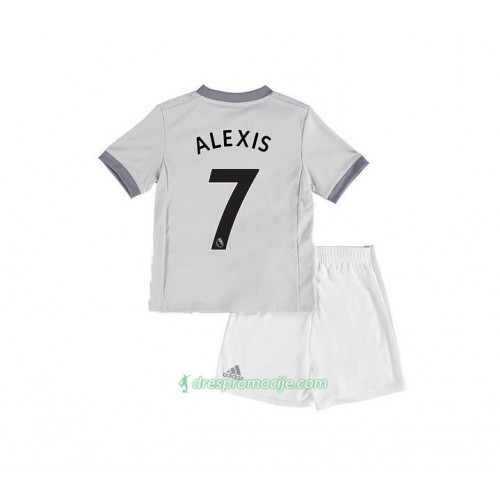 Manchester United Dres Alexis Sanchez 7 Treći Børn 2017/18 Kratkih Rukava Manchester United Dres Alexis Sanchez 7 Treći Børn 2017/18 Kratkih Rukava