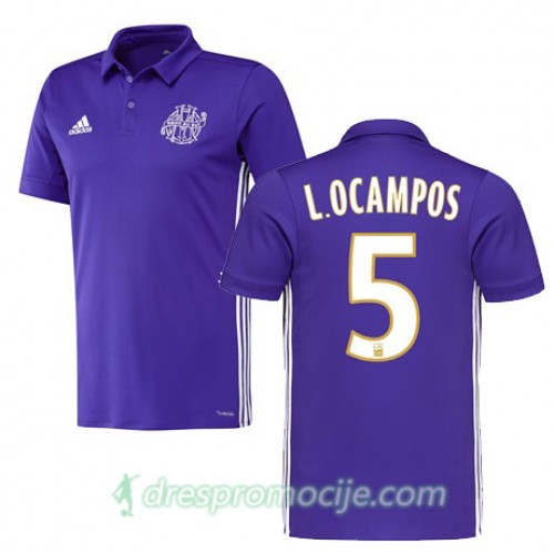Olympique de Marseille Dres LUCAS OCAMPOS Treći 2017/18 Kratkih Rukava Olympique de Marseille Dres LUCAS OCAMPOS Treći 2017/18 Kratkih Rukava