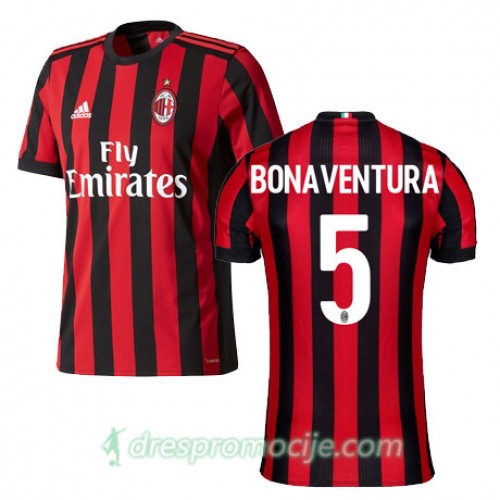 Milan Dres BONAVENTURA Domaći 2017/18 Kratkih Rukava Milan Dres BONAVENTURA Domaći 2017/18 Kratkih Rukava