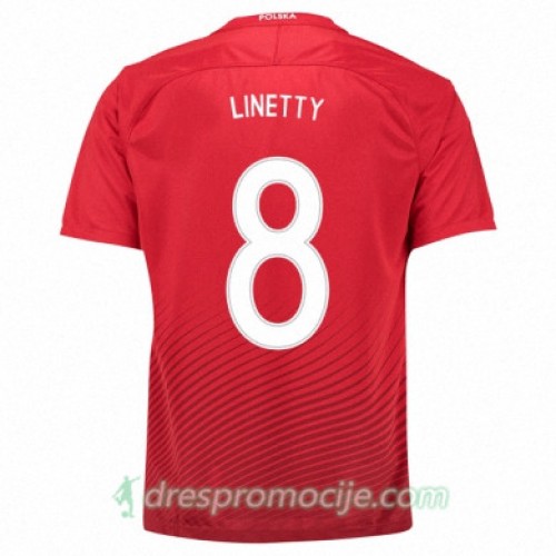 Poljska Dres KAROL LINETTY Gostujući Euro 2016 Poljska Dres KAROL LINETTY Gostujući Euro 2016