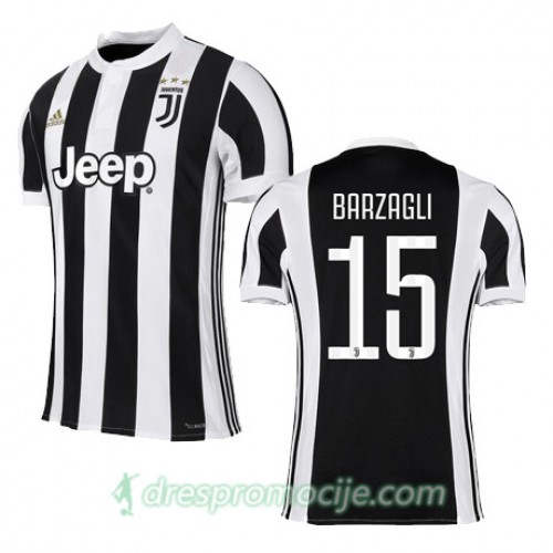 Juventus Dres BARZAGLI Domaći 2017/18 Kratkih Rukava Juventus Dres BARZAGLI Domaći 2017/18 Kratkih Rukava