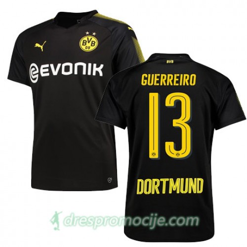 Borussia Dortmund Dres GUERREIRO Gostujući 2017/18 Kratkih Rukava Borussia Dortmund Dres GUERREIRO Gostujući 2017/18 Kratkih Rukava