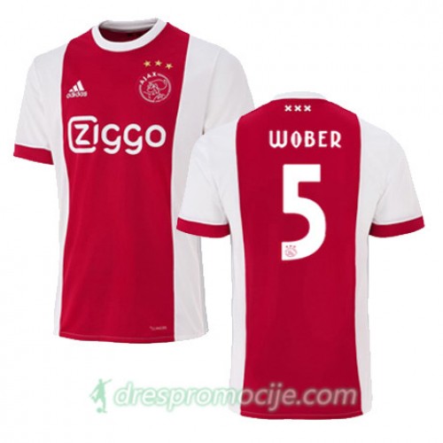 AFC Ajax Dres MAXIMILIAN WOBER Domaći 2017/18 Kratkih Rukava AFC Ajax Dres MAXIMILIAN WOBER Domaći 2017/18 Kratkih Rukava