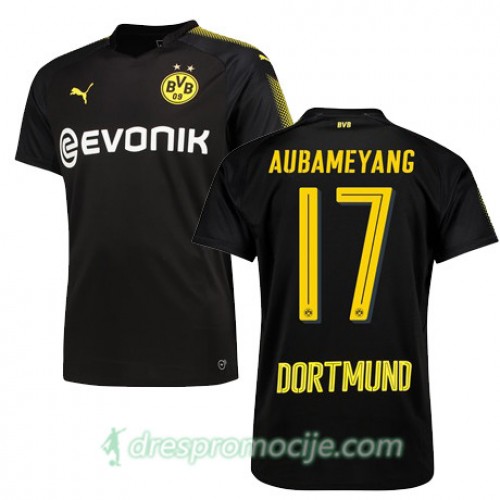 Borussia Dortmund Dres AUBAMEYANG Gostujući 2017/18 Kratkih Rukava Borussia Dortmund Dres AUBAMEYANG Gostujući 2017/18 Kratkih Rukava
