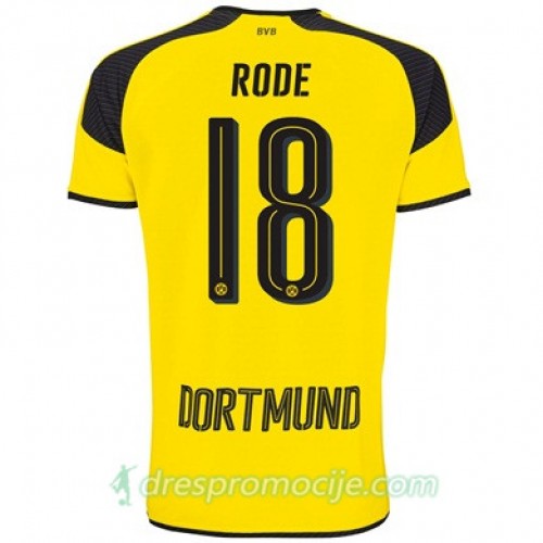 Borussia Dortmund Dres RODE Treći 2017/18 Kratkih Rukava Borussia Dortmund Dres RODE Treći 2017/18 Kratkih Rukava