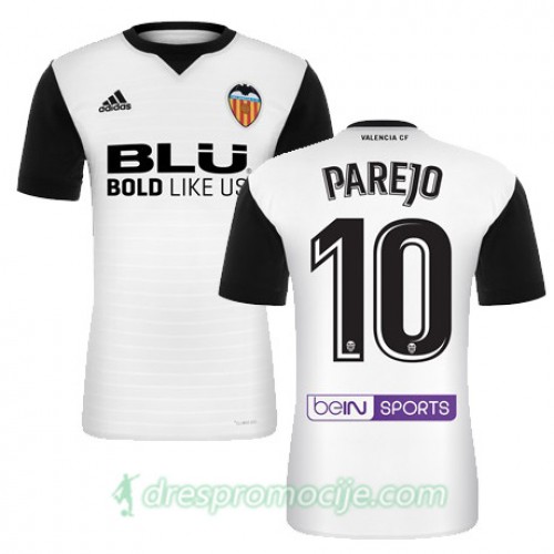 Valencia C.F. Dres PAREJO Domaći 2017/18 Kratkih Rukava Valencia C.F. Dres PAREJO Domaći 2017/18 Kratkih Rukava