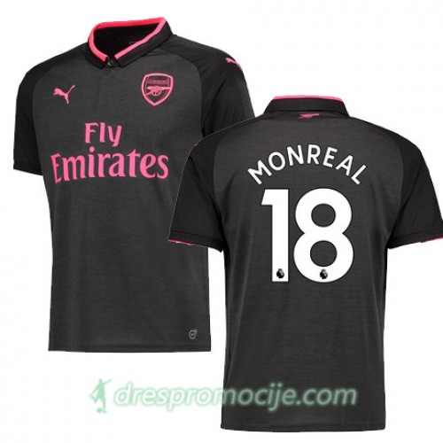 Arsenal Dres MONREAL Treći 2017/18 Kratkih Rukava Arsenal Dres MONREAL Treći 2017/18 Kratkih Rukava