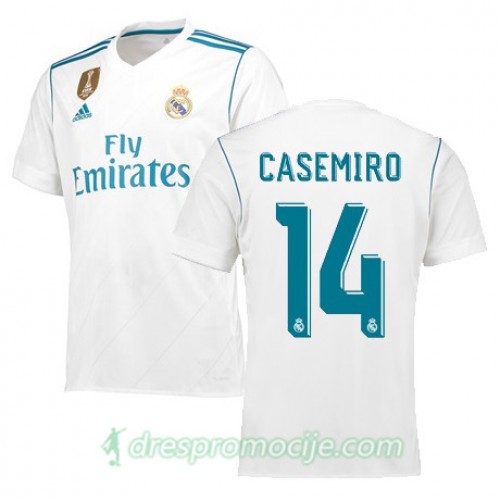 Real Madrid Dres CASEMIRO Domaći 2017/18 Kratkih Rukava Real Madrid Dres CASEMIRO Domaći 2017/18 Kratkih Rukava