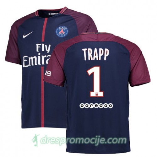 Paris SG Dres KEVIN TRAPP Domaći 2017/18 Kratkih Rukava Paris SG Dres KEVIN TRAPP Domaći 2017/18 Kratkih Rukava