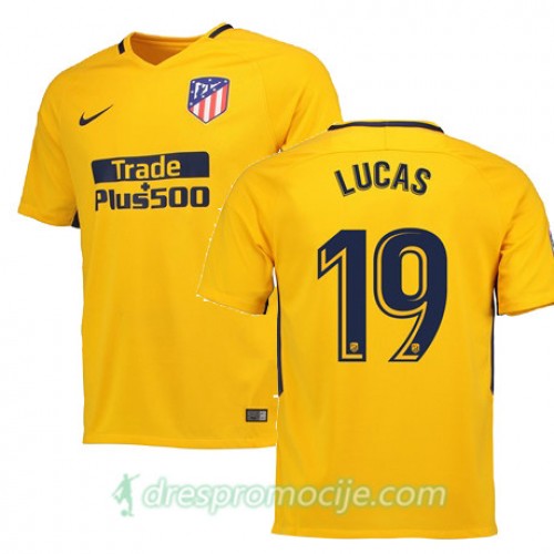 Atlético Madrid Dres LUCAS Gostujući 2017/18 Kratkih Rukava Atlético Madrid Dres LUCAS Gostujući 2017/18 Kratkih Rukava