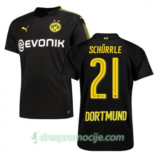 Borussia Dortmund Dres SCHURRLE Gostujući 2017/18 Kratkih Rukava Borussia Dortmund Dres SCHURRLE Gostujući 2017/18 Kratkih Rukava