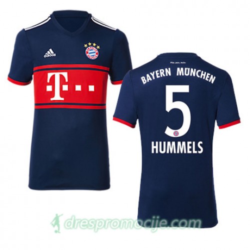 FC Bayern München Dres HUMMELS Gostujući 2017/18 Kratkih Rukava FC Bayern München Dres HUMMELS Gostujući 2017/18 Kratkih Rukava