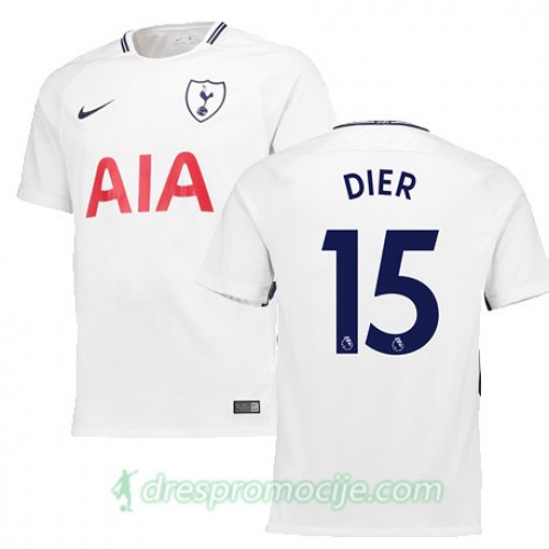 Tottenham Hotspur Dres DIER Domaći 2017/18 Kratkih Rukava Tottenham Hotspur Dres DIER Domaći 2017/18 Kratkih Rukava