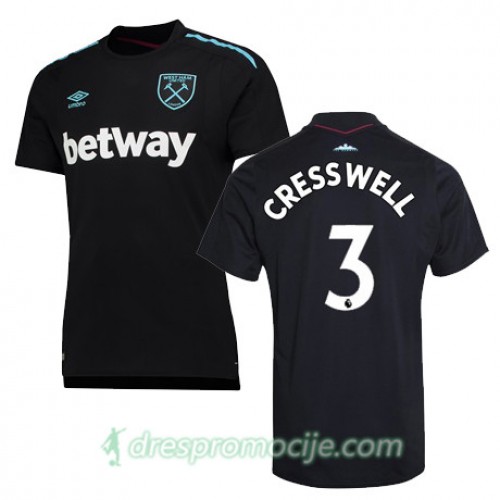 West Ham Dres CRESSWELL Gostujući 2017/18 Kratkih Rukava West Ham Dres CRESSWELL Gostujući 2017/18 Kratkih Rukava