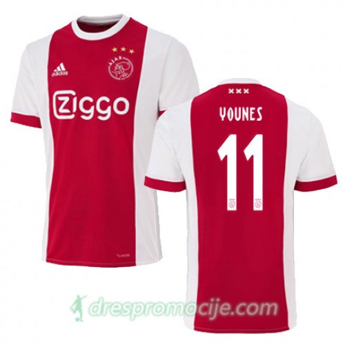 AFC Ajax Dres AMIN YOUNES Domaći 2017/18 Kratkih Rukava AFC Ajax Dres AMIN YOUNES Domaći 2017/18 Kratkih Rukava