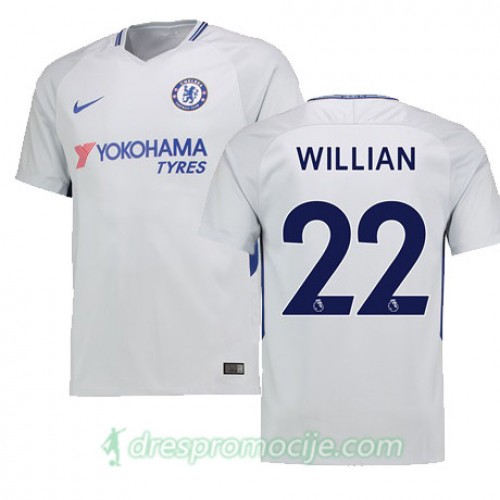 Chelsea Dres WILLIAN Gostujući 2017/18 Kratkih Rukava Chelsea Dres WILLIAN Gostujući 2017/18 Kratkih Rukava