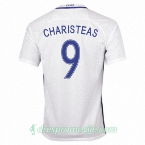 Grčka Dres ANGELOS CHARISTEAS Domaći 2016/17 Kratkih Rukava Grčka Dres ANGELOS CHARISTEAS Domaći 2016/17 Kratkih Rukava
