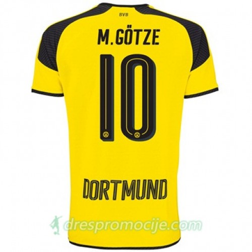Borussia Dortmund Dres M GOTZE Treći 2017/18 Kratkih Rukava Borussia Dortmund Dres M GOTZE Treći 2017/18 Kratkih Rukava