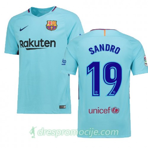 FC Barcelona Dres DIGNE Gostujući 2017/18 Kratkih Rukava FC Barcelona Dres DIGNE Gostujući 2017/18 Kratkih Rukava