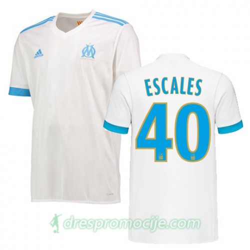 Olympique de Marseille Dres FLORIAN ESCALES Domaći 2017/18 Kratkih Rukava Olympique de Marseille Dres FLORIAN ESCALES Domaći 2017/18 Kratkih Rukava