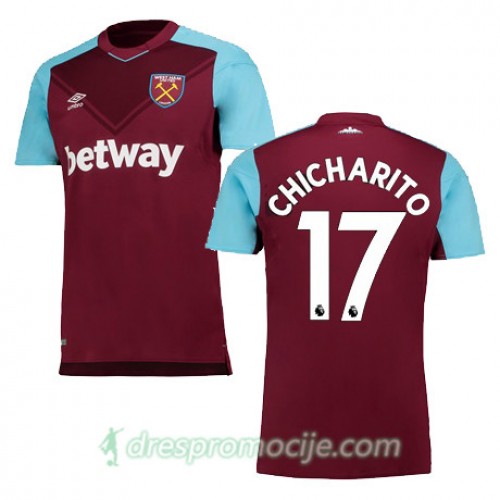West Ham Dres CHICHARITO Domaći 2017/18 Kratkih Rukava West Ham Dres CHICHARITO Domaći 2017/18 Kratkih Rukava