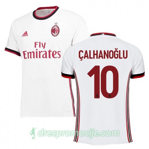 Milan Dres CALHANOGLU Gostujući 2017/18 Kratkih Rukava Milan Dres CALHANOGLU Gostujući 2017/18 Kratkih Rukava
