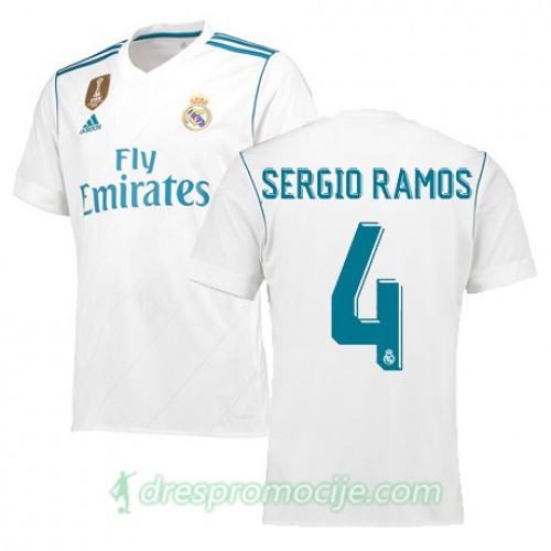 Real Madrid Dres SERGIO RAMOS Domaći 2017/18 Kratkih Rukava Real Madrid Dres SERGIO RAMOS Domaći 2017/18 Kratkih Rukava