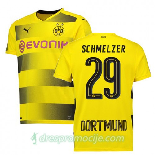 Borussia Dortmund Dres SCHMELZER Domaći 2017/18 Kratkih Rukava Borussia Dortmund Dres SCHMELZER Domaći 2017/18 Kratkih Rukava