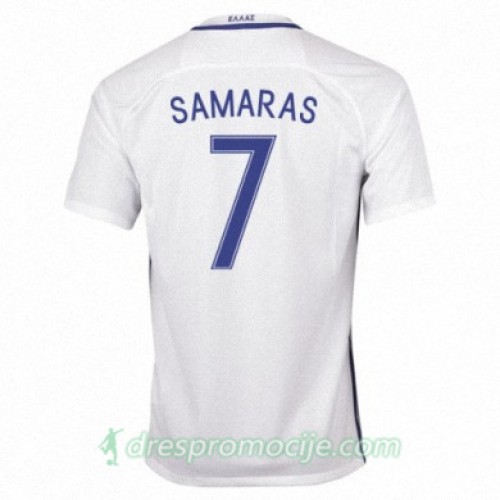 Grčka Dres GIORGOS SAMARAS Domaći 2016/17 Kratkih Rukava Grčka Dres GIORGOS SAMARAS Domaći 2016/17 Kratkih Rukava