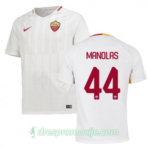 Roma Dres MANOLAS Gostujući 2017/18 Kratkih Rukava Roma Dres MANOLAS Gostujući 2017/18 Kratkih Rukava