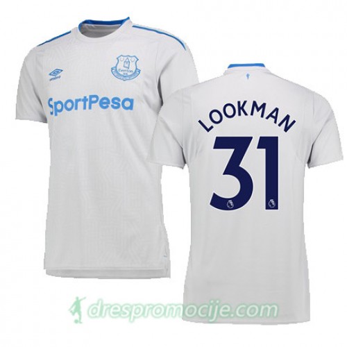 Everton Dres LOOKMAN Gostujući 2017/18 Kratkih Rukava Everton Dres LOOKMAN Gostujući 2017/18 Kratkih Rukava