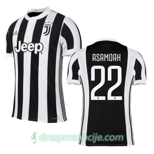 Juventus Dres ASAMOAH Domaći 2017/18 Kratkih Rukava Juventus Dres ASAMOAH Domaći 2017/18 Kratkih Rukava