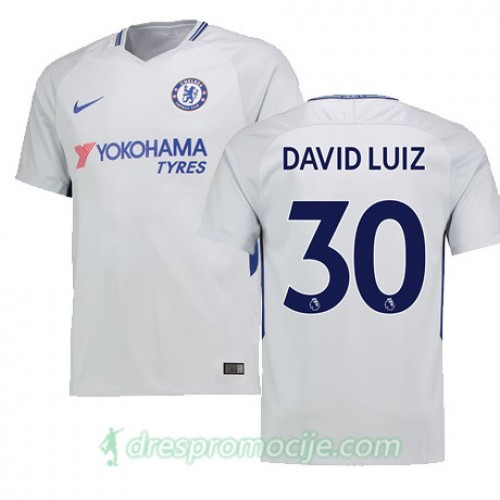 Chelsea Dres DAVID LUIZ Gostujući 2017/18 Kratkih Rukava Chelsea Dres DAVID LUIZ Gostujući 2017/18 Kratkih Rukava