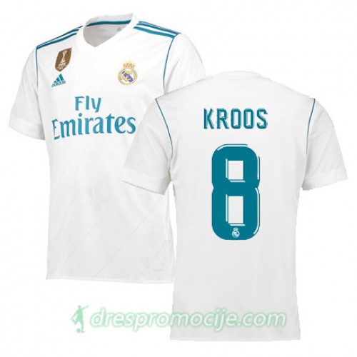 Real Madrid Dres KROOS Domaći 2017/18 Kratkih Rukava Real Madrid Dres KROOS Domaći 2017/18 Kratkih Rukava