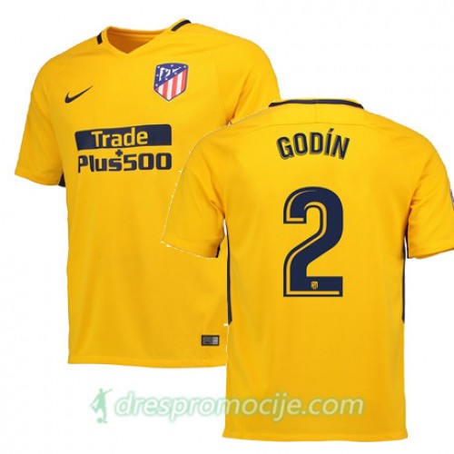 Atlético Madrid Dres GODIN Gostujući 2017/18 Kratkih Rukava Atlético Madrid Dres GODIN Gostujući 2017/18 Kratkih Rukava