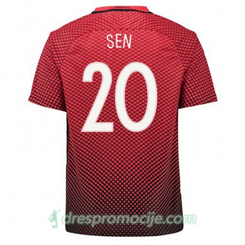 Turska Dres VOLKAN SEN Domaći Euro 2016 Turska Dres VOLKAN SEN Domaći Euro 2016