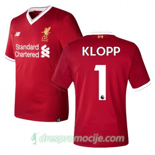 Liverpool Dres KLOPP Domaći 2017/18 Kratkih Rukava Liverpool Dres KLOPP Domaći 2017/18 Kratkih Rukava
