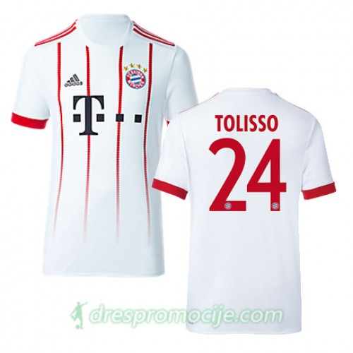 FC Bayern München Dres TOLISSO Treći 2017/18 Kratkih Rukava FC Bayern München Dres TOLISSO Treći 2017/18 Kratkih Rukava