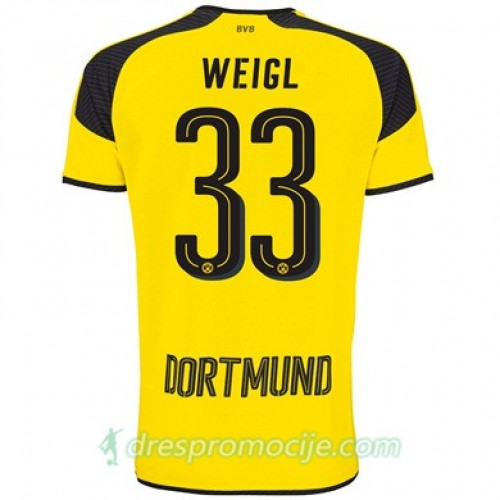 Borussia Dortmund Dres WEIGL Treći 2017/18 Kratkih Rukava Borussia Dortmund Dres WEIGL Treći 2017/18 Kratkih Rukava