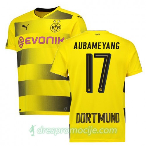 Borussia Dortmund Dres AUBAMEYANG Domaći 2017/18 Kratkih Rukava Borussia Dortmund Dres AUBAMEYANG Domaći 2017/18 Kratkih Rukava
