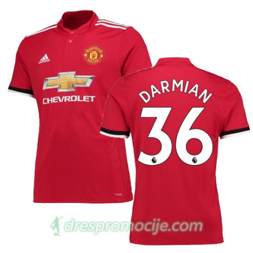 Manchester United Dres DARMIAN Domaći 2017/18 Kratkih Rukava Manchester United Dres DARMIAN Domaći 2017/18 Kratkih Rukava