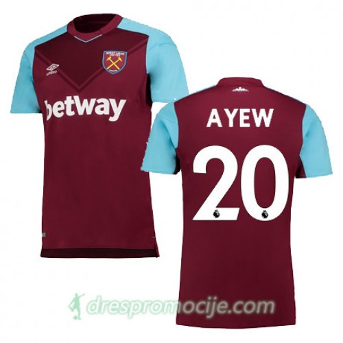 West Ham Dres A AYEW Domaći 2017/18 Kratkih Rukava West Ham Dres A AYEW Domaći 2017/18 Kratkih Rukava