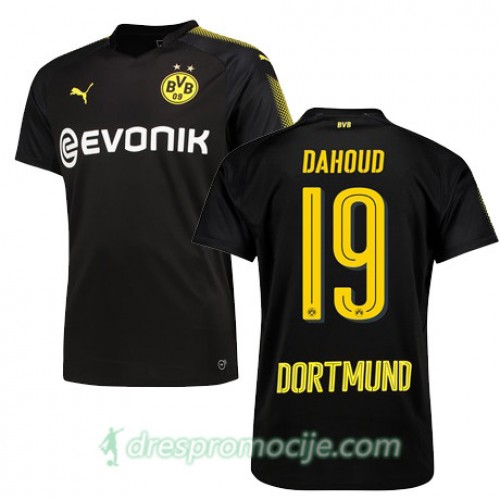 Borussia Dortmund Dres DAHOUD Gostujući 2017/18 Kratkih Rukava Borussia Dortmund Dres DAHOUD Gostujući 2017/18 Kratkih Rukava