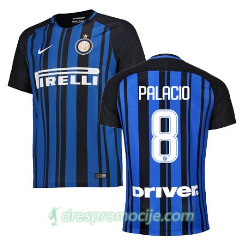 Inter Dres PALACIO Domaći 2017/18 Kratkih Rukava Inter Dres PALACIO Domaći 2017/18 Kratkih Rukava