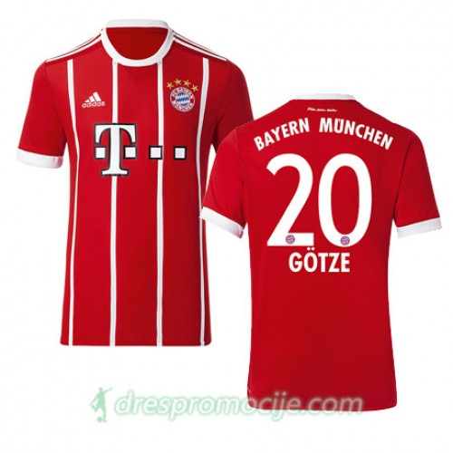 FC Bayern München Dres FELIX GOTZE Domaći 2017/18 Kratkih Rukava FC Bayern München Dres FELIX GOTZE Domaći 2017/18 Kratkih Rukava