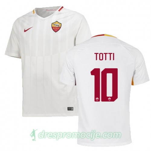 Roma Dres TOTTI Gostujući 2017/18 Kratkih Rukava Roma Dres TOTTI Gostujući 2017/18 Kratkih Rukava