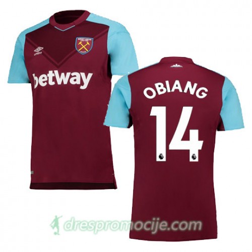West Ham Dres OBIANG Domaći 2017/18 Kratkih Rukava West Ham Dres OBIANG Domaći 2017/18 Kratkih Rukava